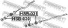 FEBEST HSB-031 Control Arm-/Trailing Arm Bush